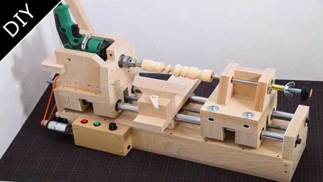 how to make a lathe from a drill press