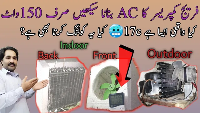 how to make a mini air compressor from fridge