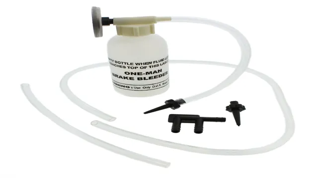 how to make a one man brake bleeder kit 1 how to make a one man brake bleeder kit