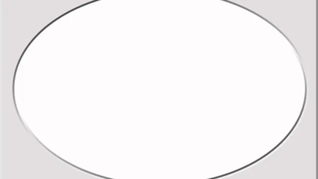 how to make a oval