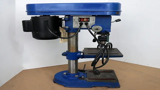 how to make an 8in drill press taller