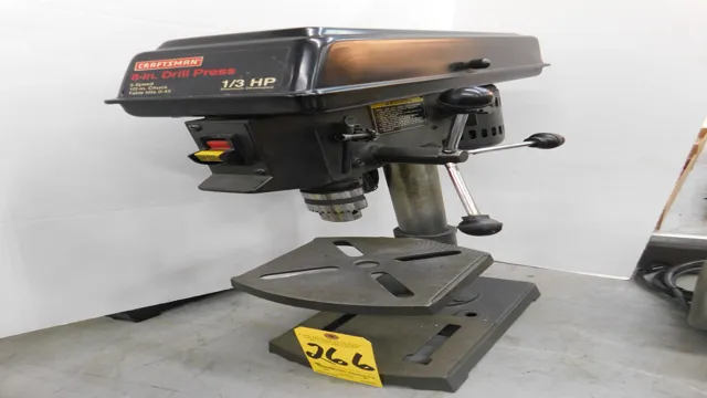 how to make an 8in drill press taller