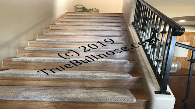 how to make bullnose stair treads