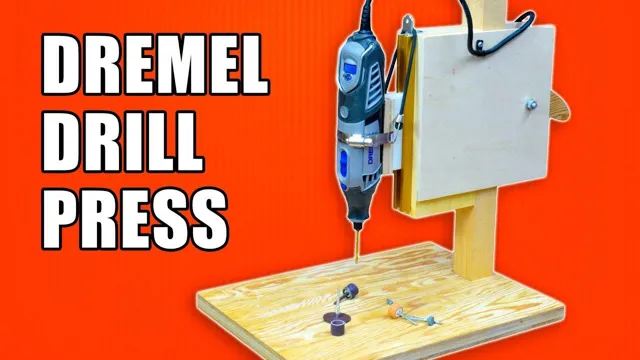 how to make dremel drill press