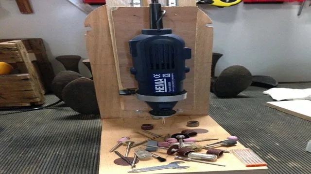 how to make dremel drill press