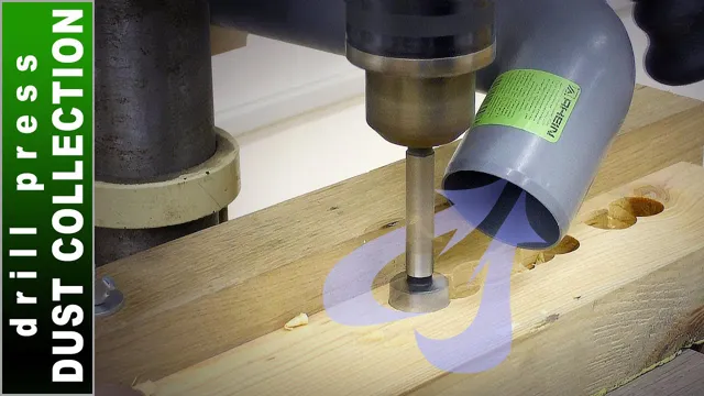 how to make drill press dust collector