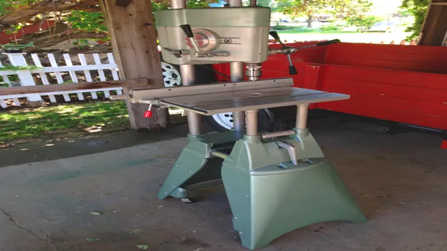 how to make shopsmith shorty drill press