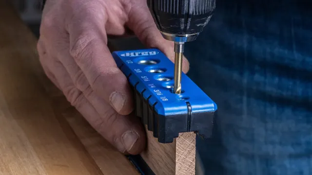 how to make straight holes without a drill press
