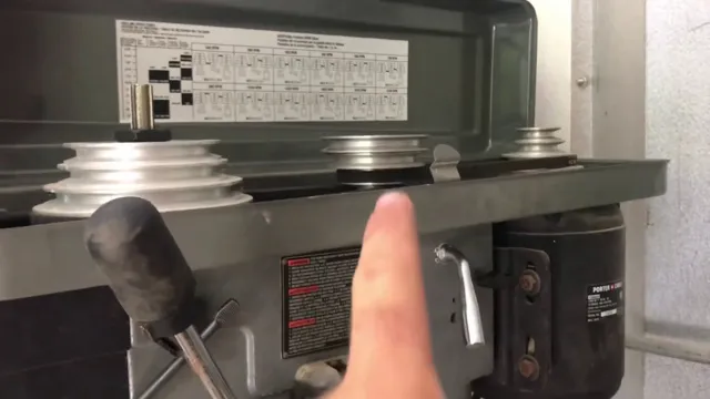 how to measure drill press belt