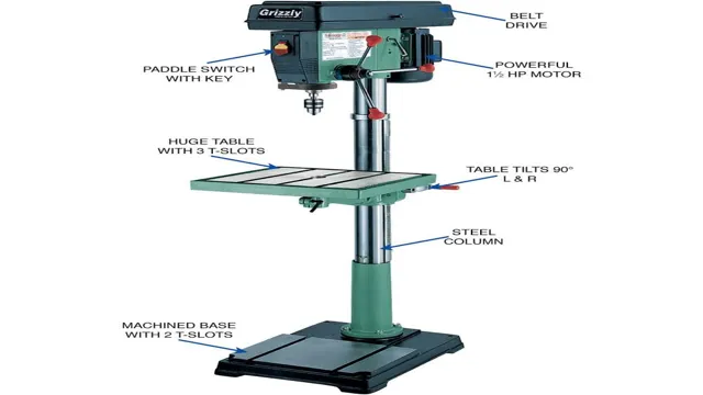 how to mount a floor drill press