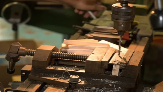 how to mount a vise to a drill press