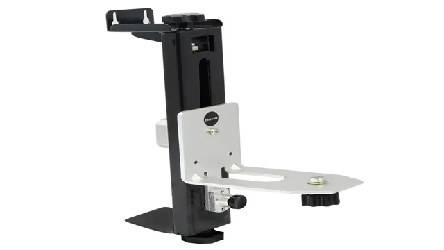 how to mount laser level on wall