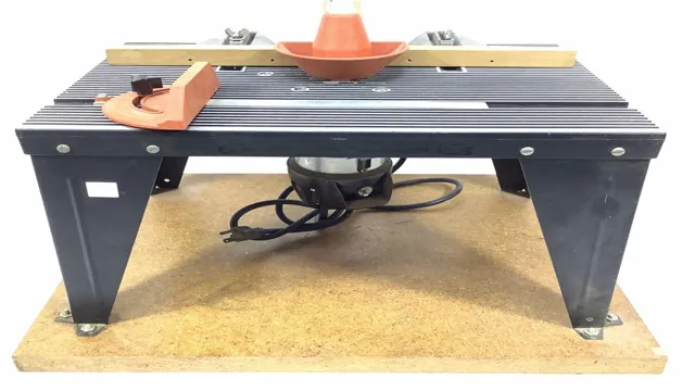 how to mount router to table
