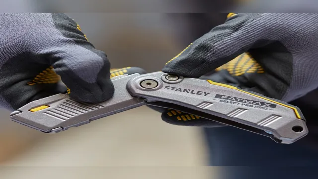 how to open stanley fatmax utility knife
