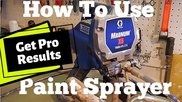 how to operate a magnum paint sprayer