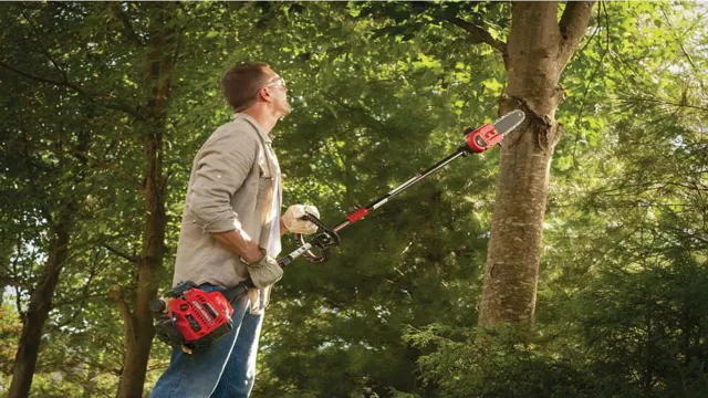 how to operate a pole saw