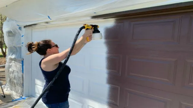 how to paint doors with paint sprayer