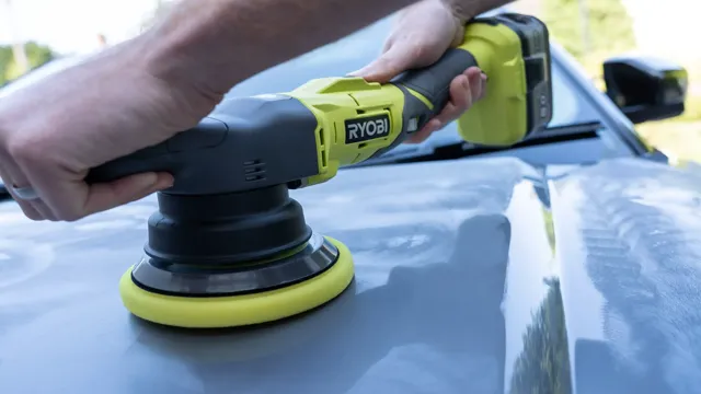 how to polish car with dual action polisher