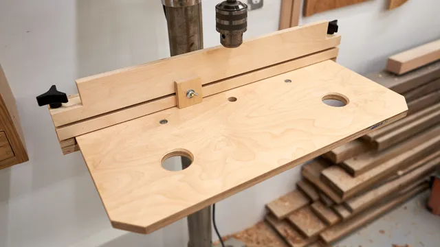 how to precision square the table to the drill press