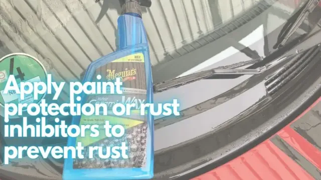 how to prevent flash rust