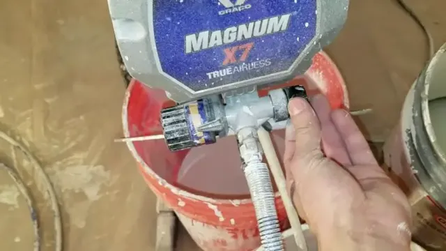 how to prime paint sprayer