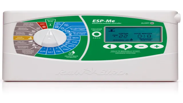 how to program rain bird sprinkler system esp-me