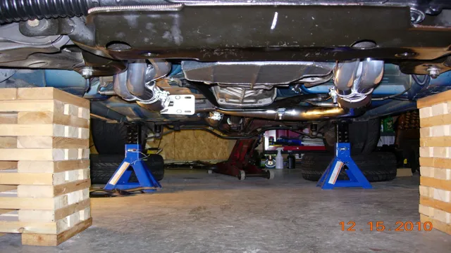 how to put a camaro on jack stands