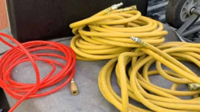 how to put a hose on an air compressor