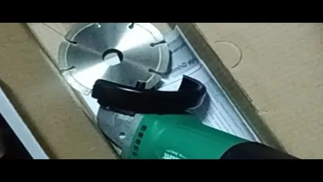 how to put blade on angle grinder