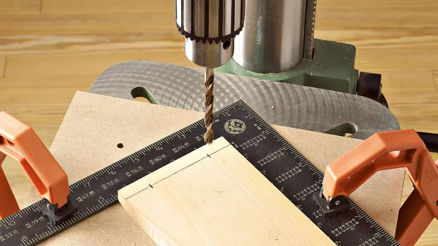 how to put square drill in drill press