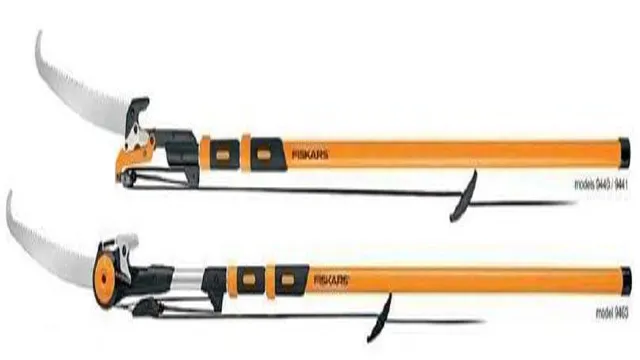 how to put together a fiskars pole saw