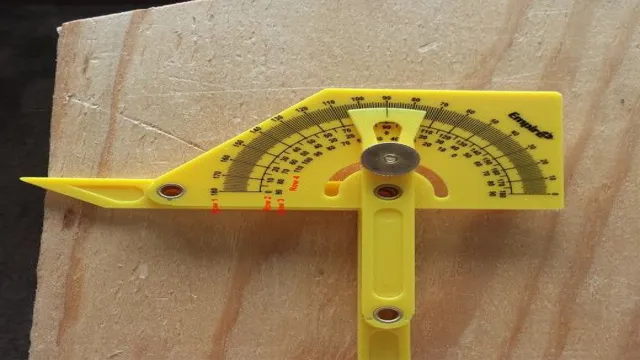 how to read empire protractor angle finder