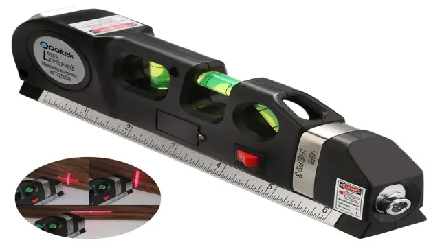 how to read laser level stick