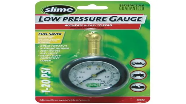 how to read slime tire pressure gauge