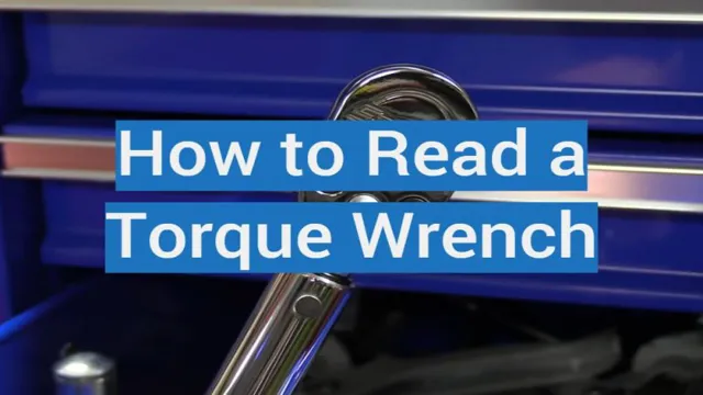 how to read torque wrench settings