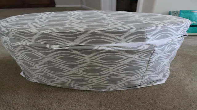 how to recover a round ottoman with a staple gun 1 how to recover a round ottoman with a staple gun