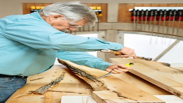 how to remove bark from live edge