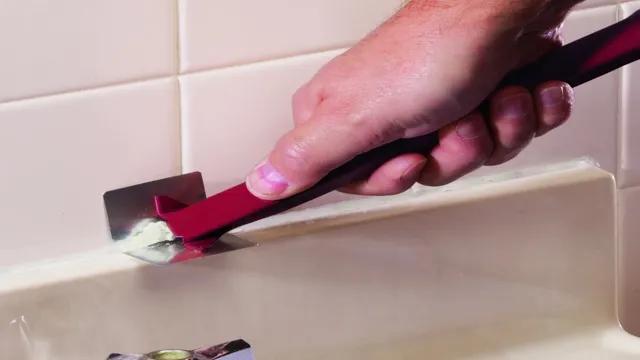how to remove caulk from caulking gun