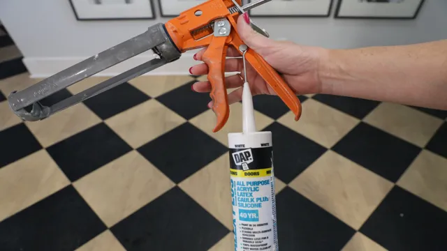 how to remove caulking gun