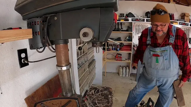 how to remove chuck from delta drill press