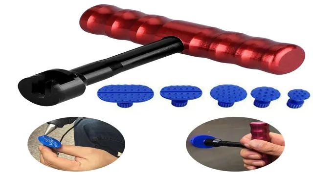 how to remove dent puller glue