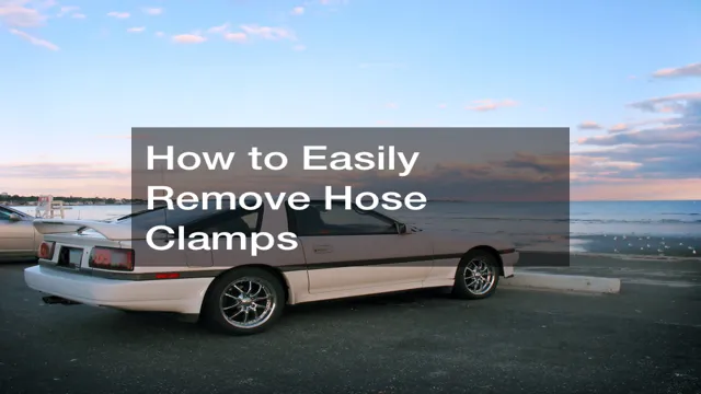 how to remove hose clamps