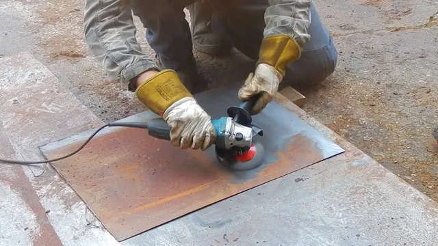 how to remove rust with angle grinder