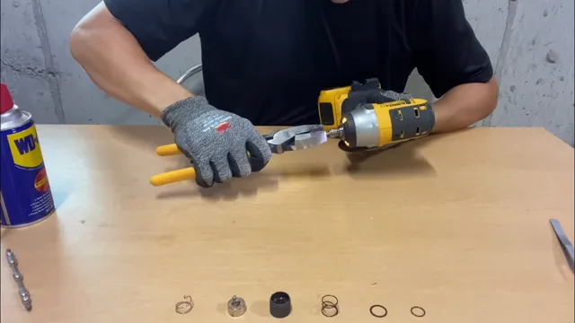 how to remove stuck bit from impact driver