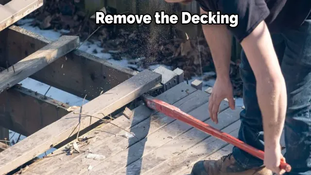 how to remove trex decking with hidden fasteners
