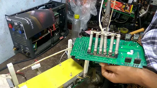 how to repair a welding machine