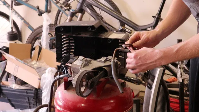how to repair air compressor tank
