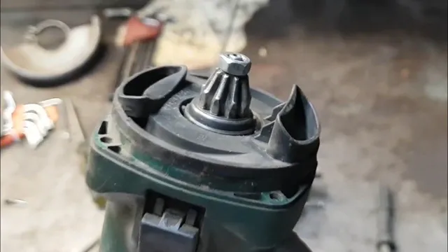 how to repair bosch angle grinder