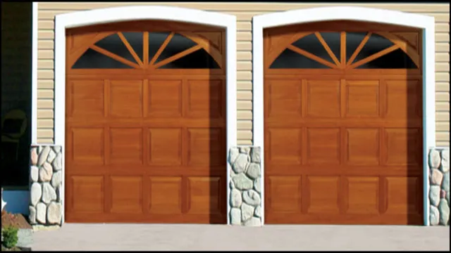 how to repair wood garage door panels 2