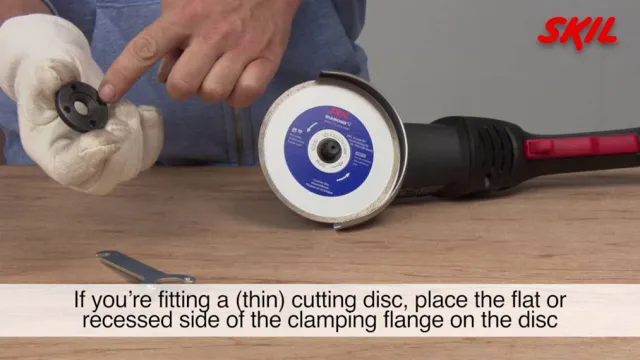 how to replace angle grinder blade